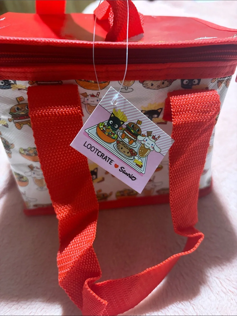 Loot Crate x Sanrio Red Character Lunch Tote